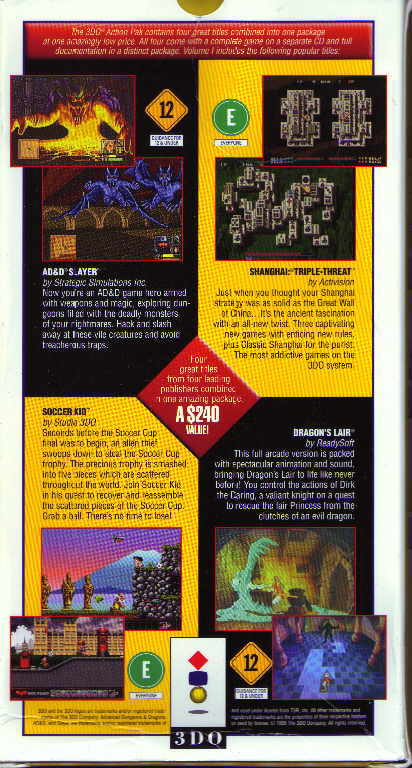 3DO Action Pak (3DO Interactive Multiplayer)