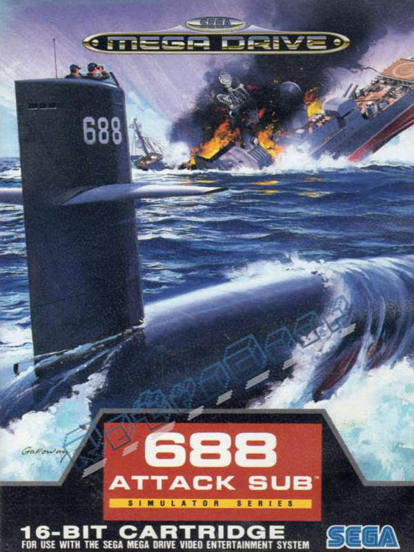 688 Attack Sub (Sega Mega Drive (Genesis))