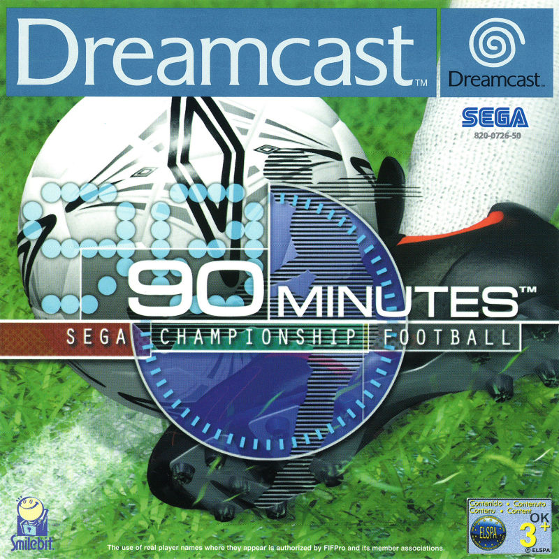 90 Minutes: Sega Championship Football (Sega Dreamcast)
