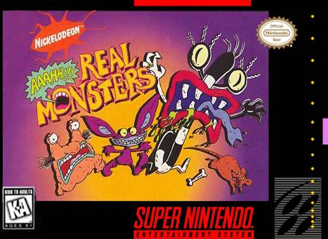 Aaahh!!! Real Monsters (Super Nintendo Entertainment System (SNES))