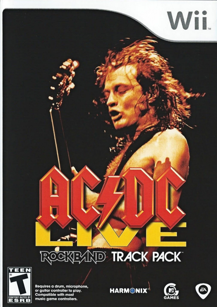 AC/DC Live: Rock Band Track Pack (Wii (Original))