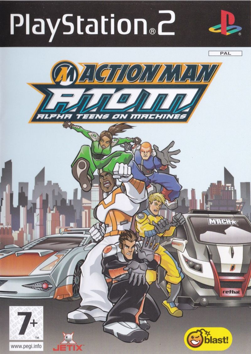 Action Man A..TO.M.: Alpha Teens on Machines (PlayStation 2)