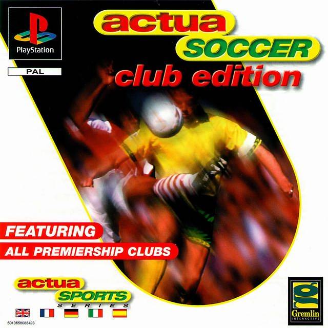 Actua Soccer Club Edition (PlayStation 1)