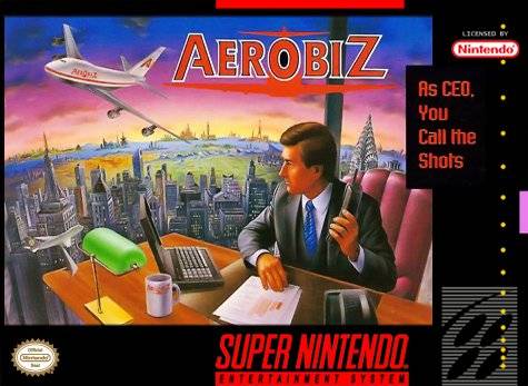 Aerobiz Air Management: Ozora ni Kakeru (JP) (Super Nintendo Entertainment System (SNES))