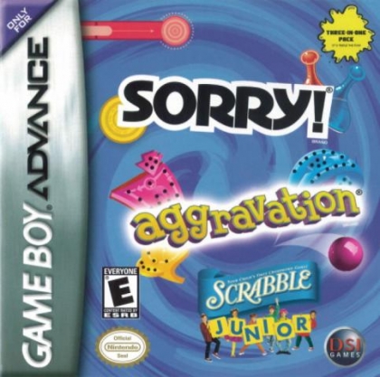 Aggravation / Sorry / Scrabble Junior (Game Boy Advance)