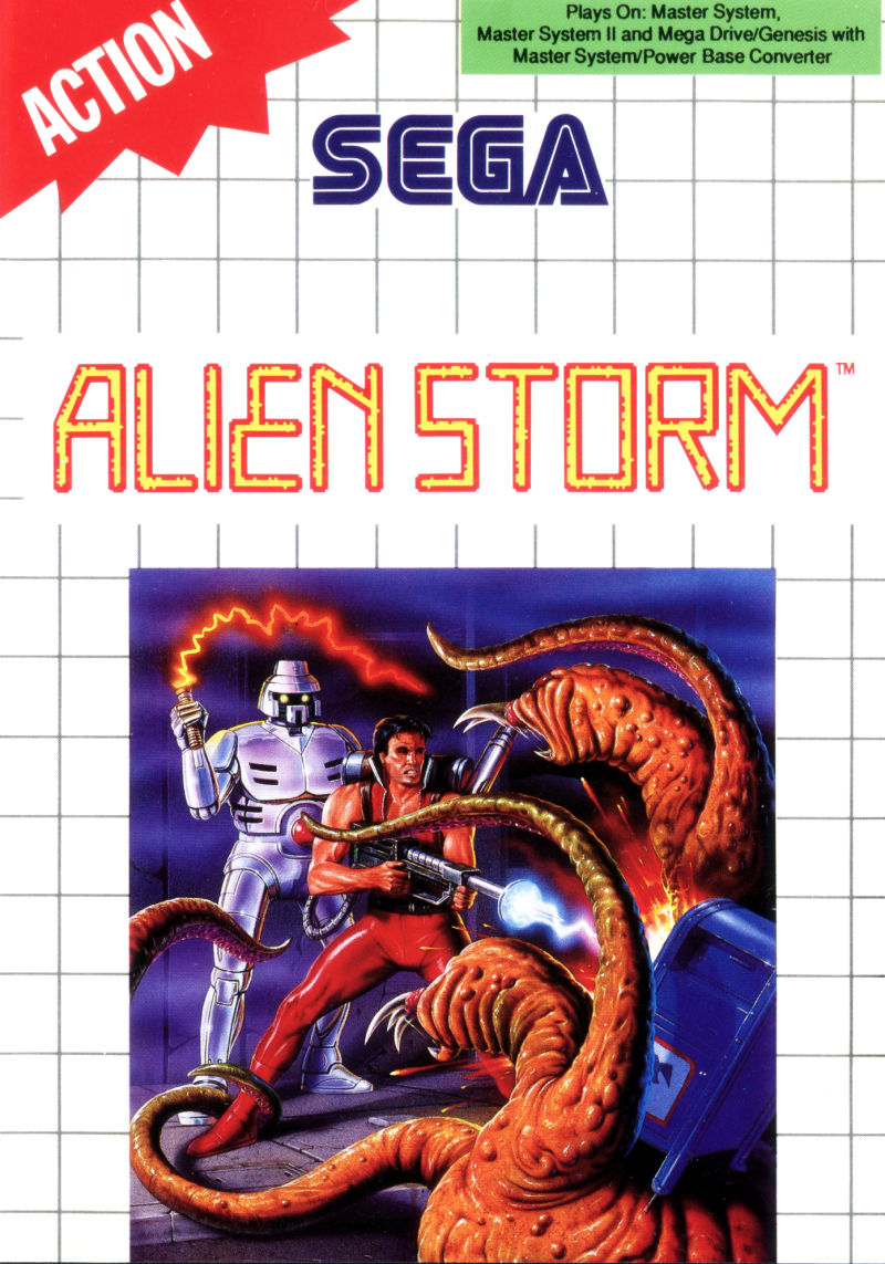 Alien Storm (Sega Master Drive)