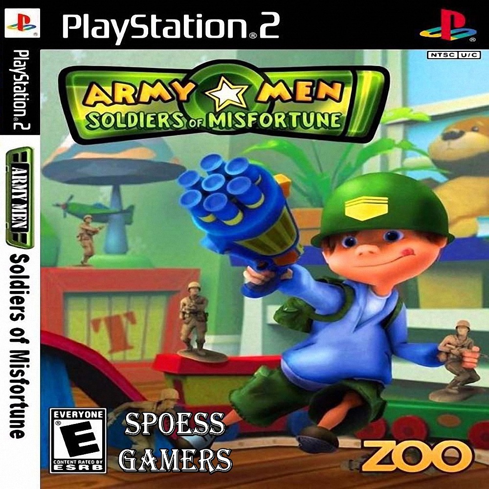 Army Men: Soldiers of Misfortune (PlayStation 2)