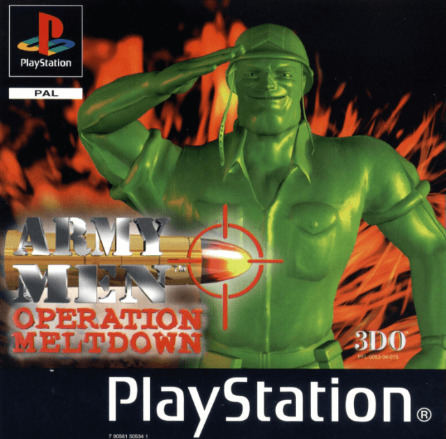 Army Men: World War / Army Men: Operation MeltdownPAL (PlayStation 1)