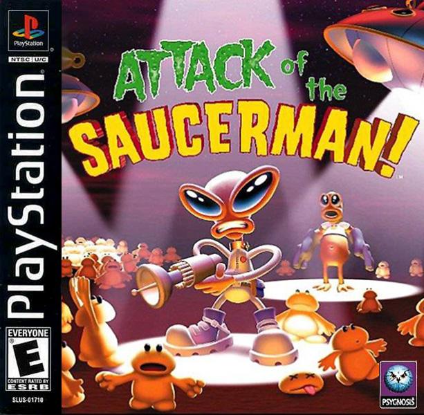 Attack of the Saucerman (PlayStation 1)