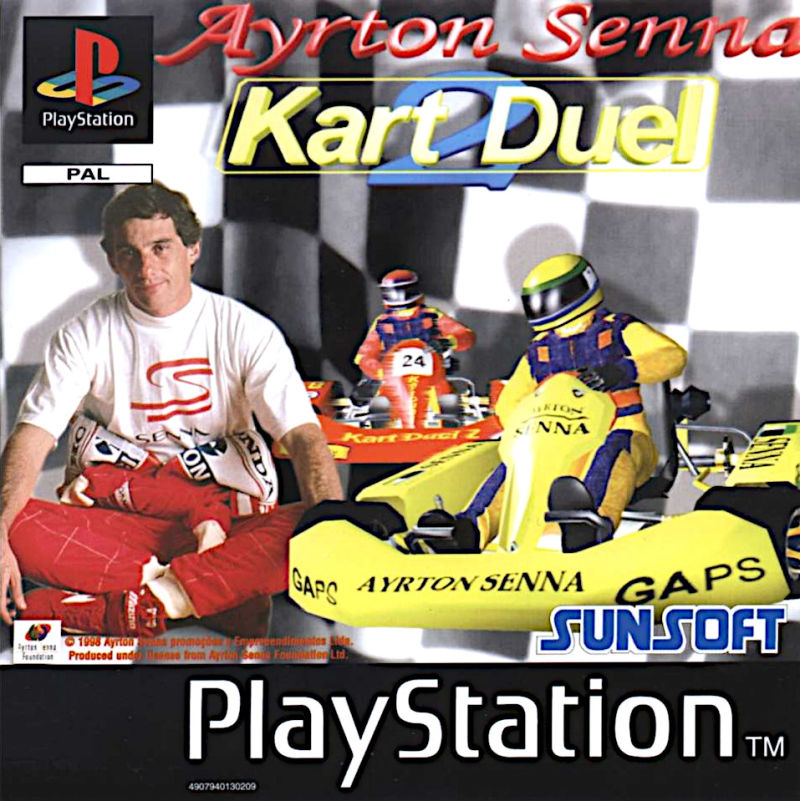 Ayrton Senna Kart Duel 2 (PlayStation 1)
