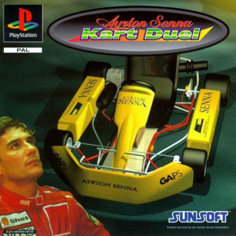 Ayrton Senna Kart Duel Special (PlayStation 1)