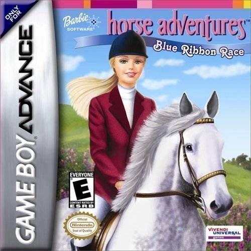 Barbie Software - Horse Adventures: Blue Ribbon RaceNA
Barbie Horse AdventuresPAL (Game Boy Advance)