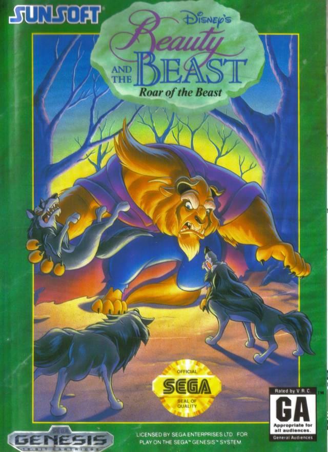 Beauty & The Beast: Roar of the Beast (Sega Mega Drive (Genesis))