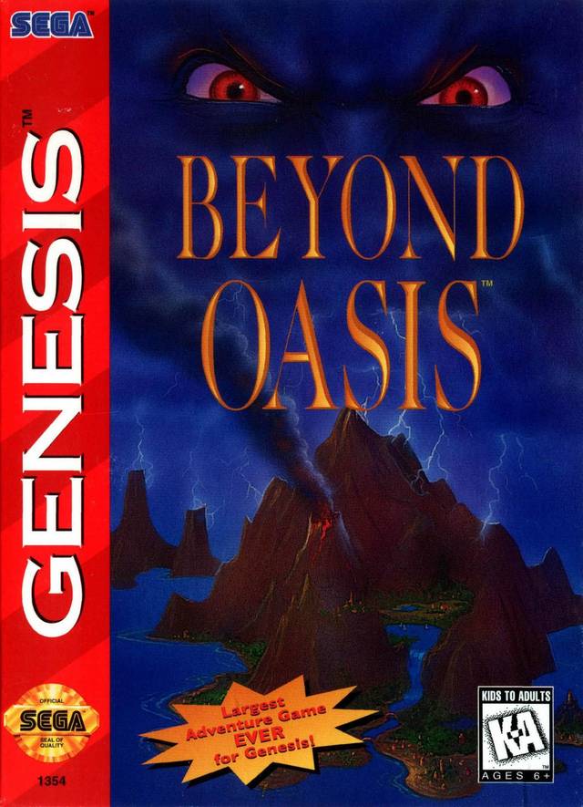 Beyond Oasis
The Story of ThorJP/PAL (Sega Mega Drive (Genesis))