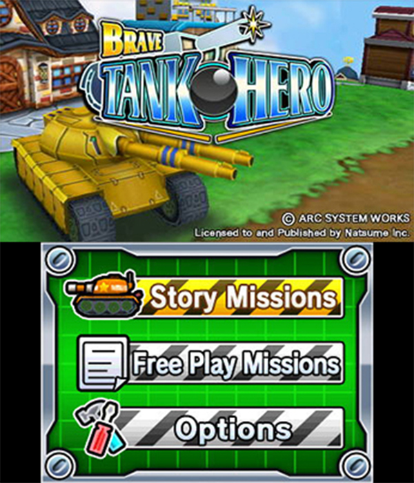 Brave Tank Hero (Nintendo 3DS)