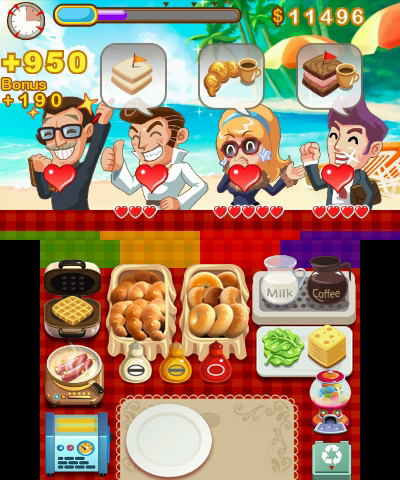 Brunch Panic (Nintendo 3DS)