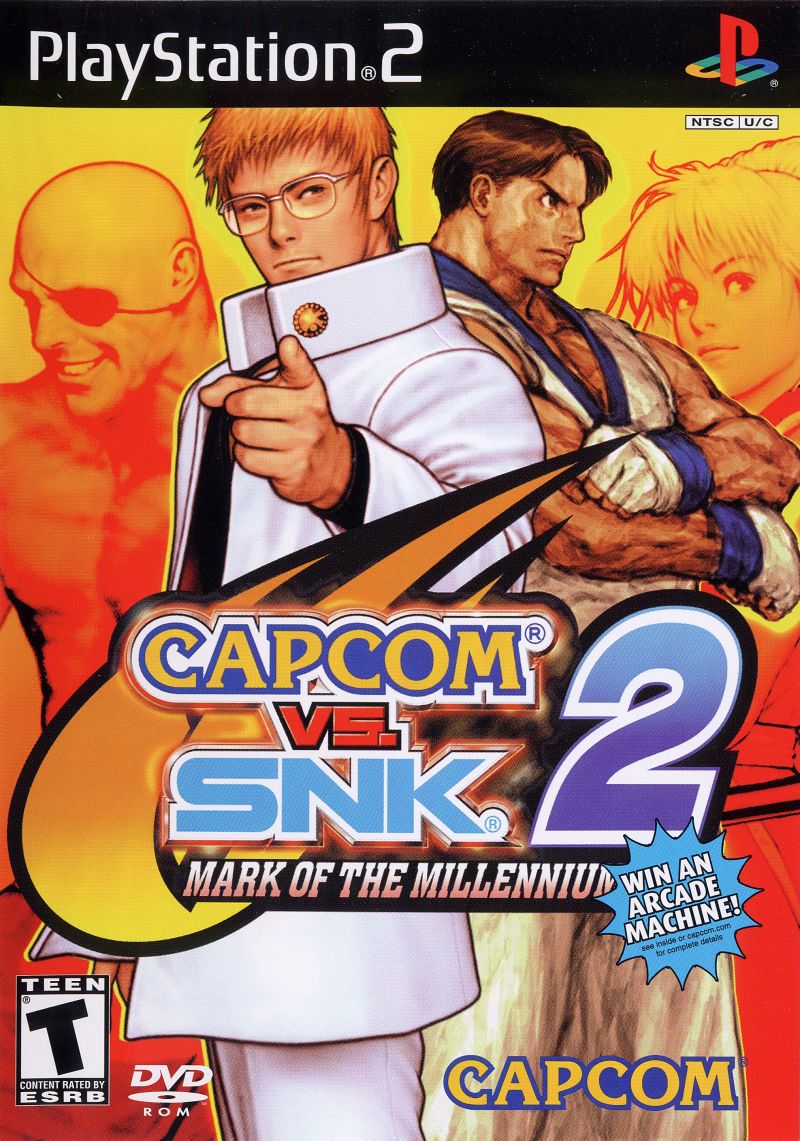 Capcom vs. SNK 2: Mark of the Millennium 2001 / Capcom vs. SNK 2: Millionaire Fighting 2001 (JP) (PlayStation 2)
