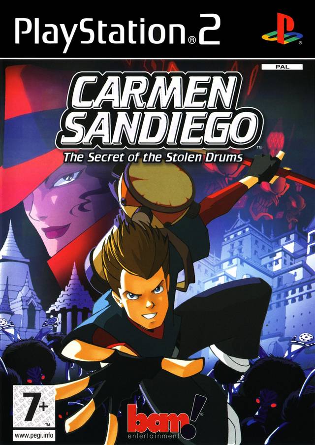 Carmen Sandiego: The Secret of the Stolen Drums (PlayStation 2)