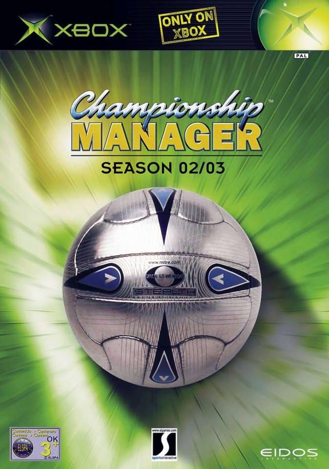 Championship Manager: Season 02/03 (Xbox (Original))