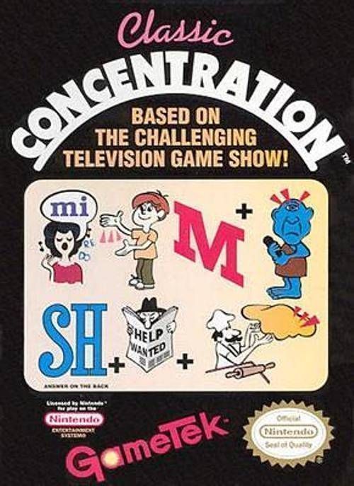 Classic Concentration (Nintendo Entertainment System (NES))