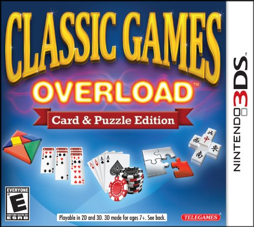 Classic Games Overload: Card & Puzzle Edition (Nintendo 3DS)