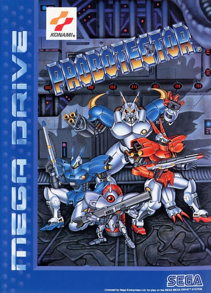 Contra: Hard Corps / Probotector (EU) / Contra: The Hard Corps (JP) (Sega Mega Drive (Genesis))