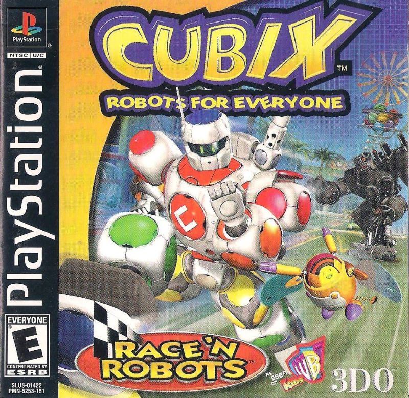 Cubix Robots for Everyone: Race 'N Robots (PlayStation 1)
