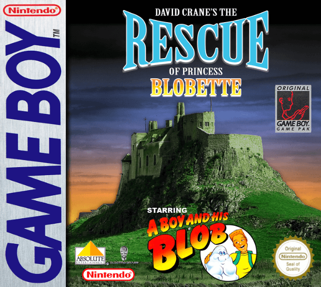 David Crane's The Rescue of Princess Blobette / Fushigi na Blobby: Princess Blob wo Tsukue! (JP) (Game Boy (Original))