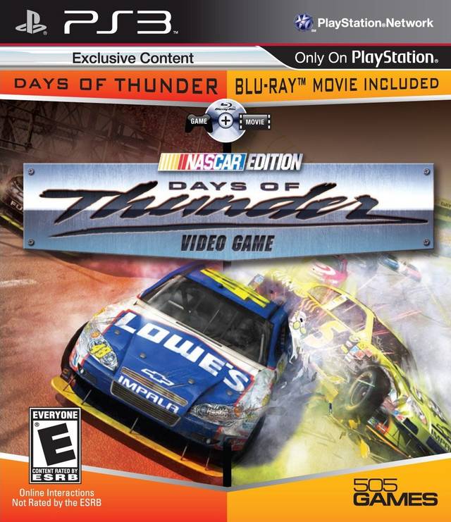Days of Thunder: Video Game / Days of Thunder: NASCAR Edition (PlayStation 3)