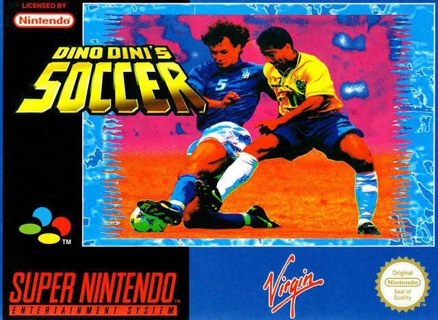Dino Dini's Soccer (Super Nintendo Entertainment System (SNES))