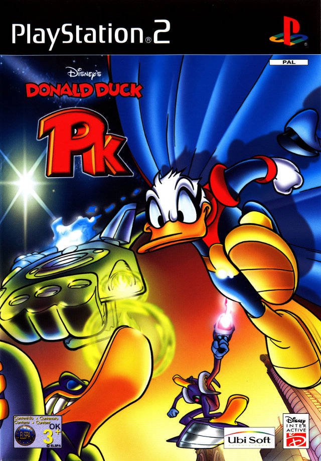 Disney's PK: Out of the Shadows / Disney's Donald Duck: PK (EU) (PlayStation 2)