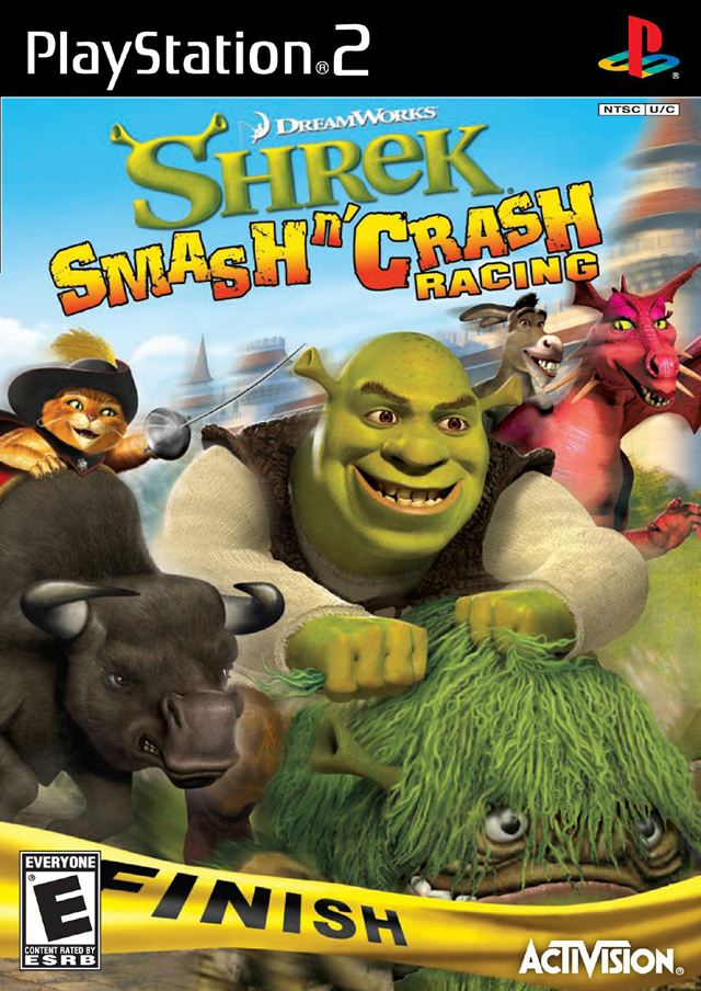 DreamWorks Shrek Smash n' Crash Racing (PlayStation 2)