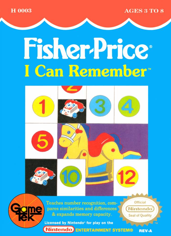 Fisher-Price: I Can Remember (Nintendo Entertainment System (NES))
