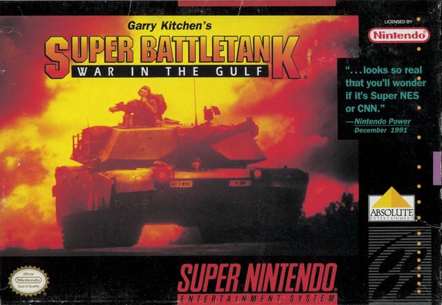 Garry Kitchen's Super Battletank: War in the Gulf / Super Battletank (EU) (Super Nintendo Entertainment System (SNES))