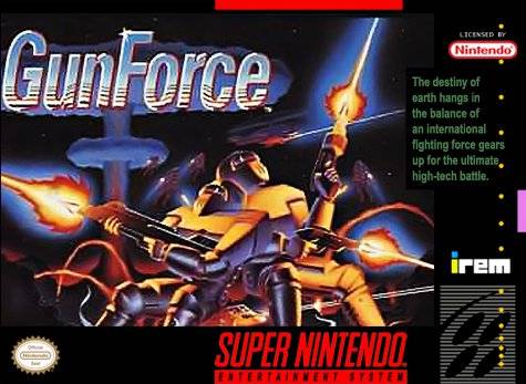 GunForce (Super Nintendo Entertainment System (SNES))