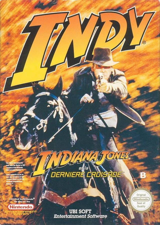 Indiana Jones and the Last Crusade (NA) / Indy: Indiana Jones and the Last Crusade (EU) (Nintendo Entertainment System (NES))