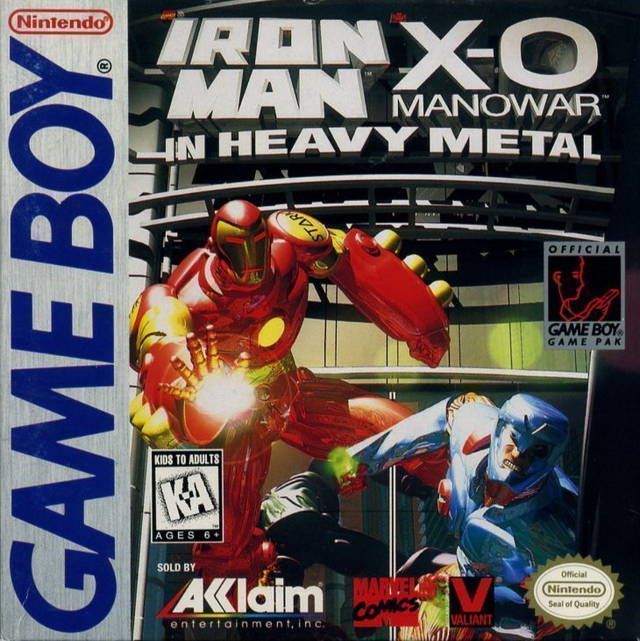Iron Man and X-O Manowar in Heavy Metal (Game Boy (Original))