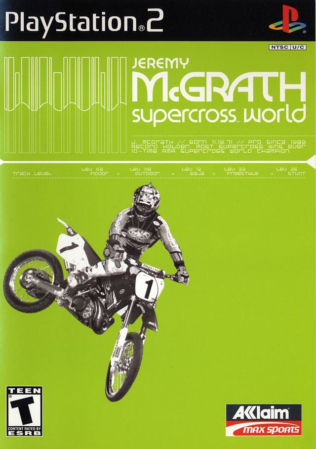Jeremy McGrath Supercross World (PlayStation 2)