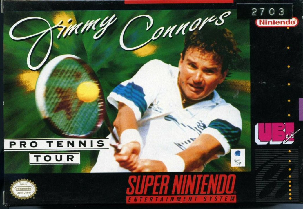 Jimmy Connors Pro Tennis Tour (Super Nintendo Entertainment System (SNES))