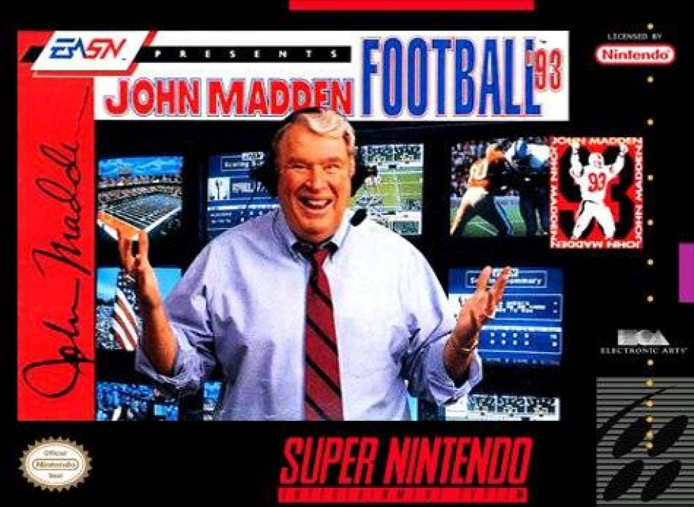 John Madden Football '93 / Pro Football '93 (JP) (Super Nintendo Entertainment System (SNES))