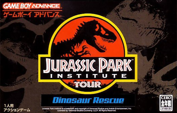Jurassic Park Institute Tour: Dinosaur Rescue (Game Boy Advance)