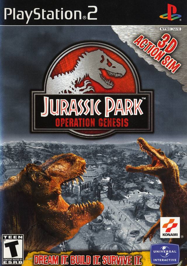 Jurassic Park: Operation Genesis / Keiei Simulation: Jurassic Park (JP) (PlayStation 2)