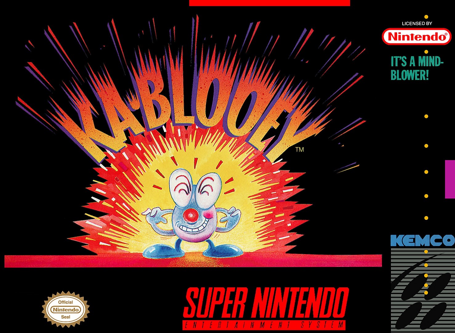 Ka-Blooey / Bombuzal (JP) (Super Nintendo Entertainment System (SNES))