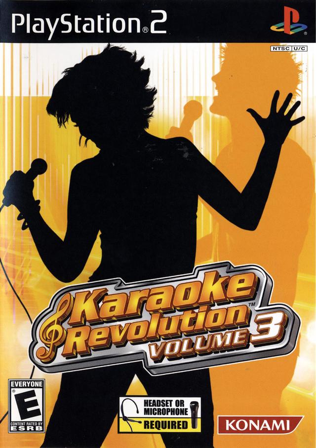 Karaoke Revolution Volume 3 (PlayStation 2)