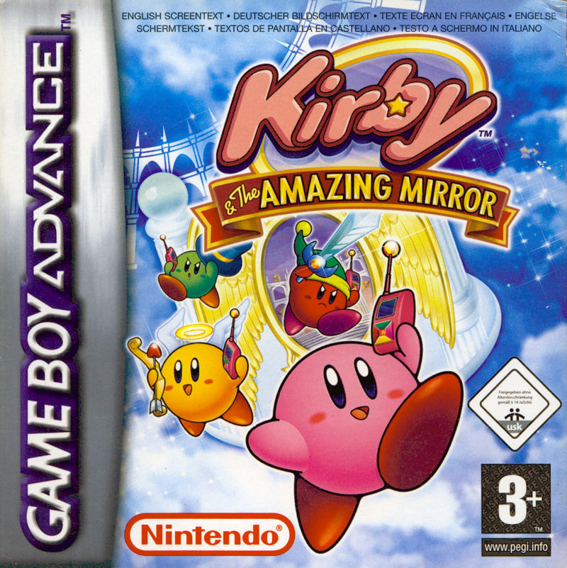 Kirby & the Amazing Mirror / Hoshi no Kirby: Kagami no Daimeikyuu (JP) (Game Boy Advance)