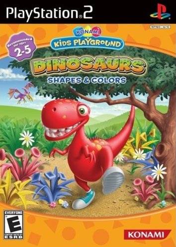 Konami Kids Playground: Dinosaurs - Shapes & Colors (PlayStation 2)