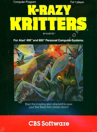 K-razy Kritters (M8788) (+) (Atari 400/800)