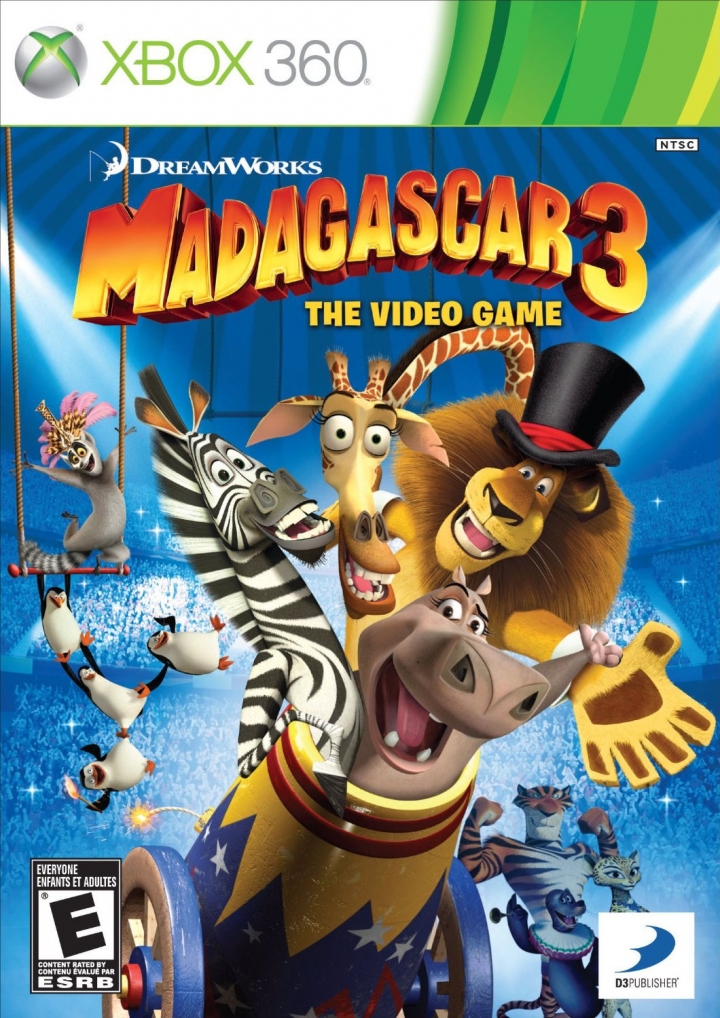 Madagascar 3: The Video Game (Xbox 360)