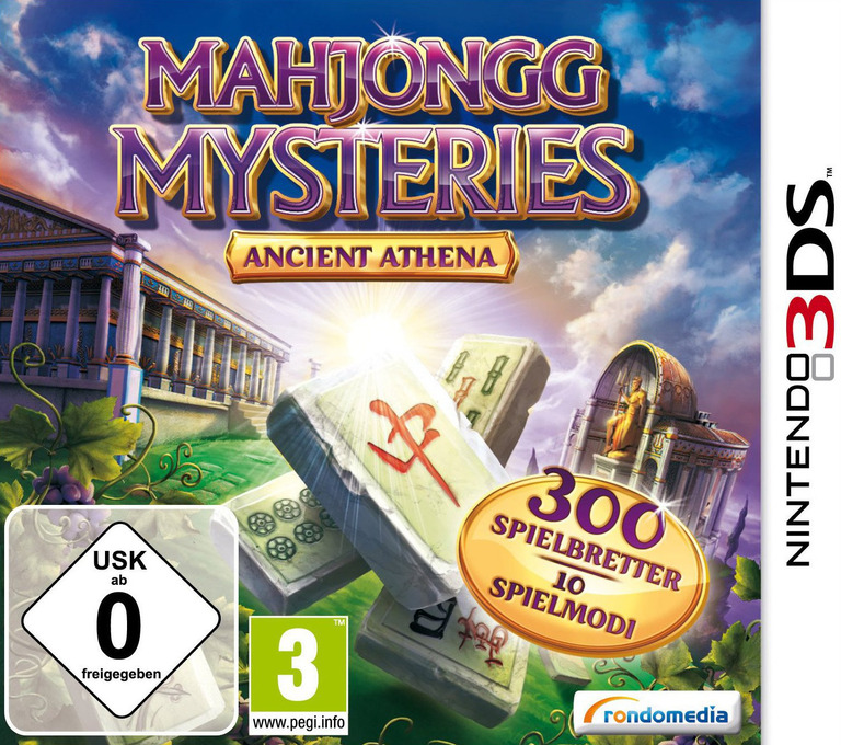 Mahjong Mysteries: Ancient Athena (Nintendo 3DS)