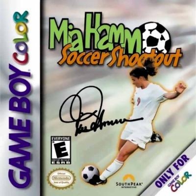 Mia Hamm Soccer Shootout (NA) / Telefoot Soccer 2000 (EU)  (Game Boy Color)